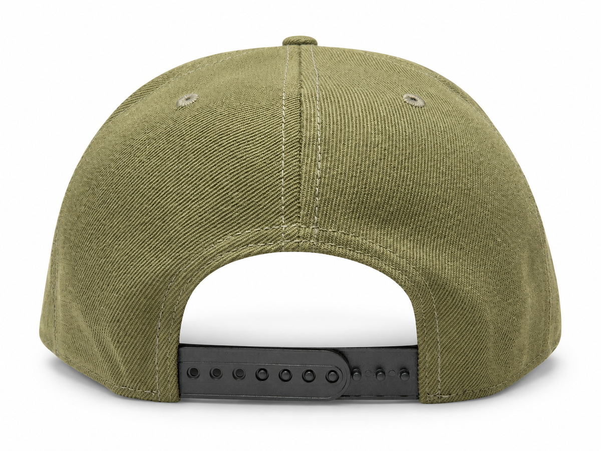 Men's Chicago Bears New Era Olive Green Primary Logo A-Frame 9FIFTY Snapback Hat