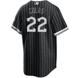 Men's Oscar Colas Chicago White Sox Nike Black City Connect Replica Jersey - Pro Jersey Sports