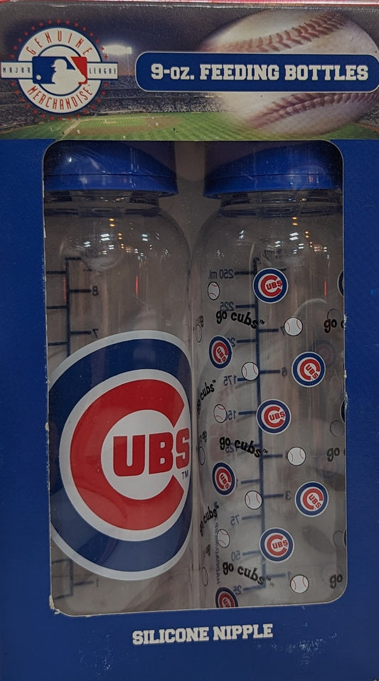 Chicago Cubs 9 oz. Baby Feeding Bottles