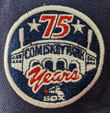 Chicago White Sox 1983 Road 75 Years Navy/Red New Era 59FIFTY Fitted Hat - Pro Jersey Sports