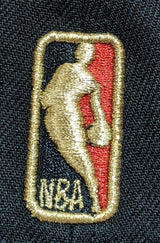 Men's Chicago Bulls New Era Black University Gold 59FIFTY Fitted Hat - Pro Jersey Sports