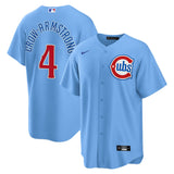 NIKE Youth Chicago Cubs Pete Crow-Armstrong Light Blue 2nd Alternate Replica Jersey - Pro Jersey Sports