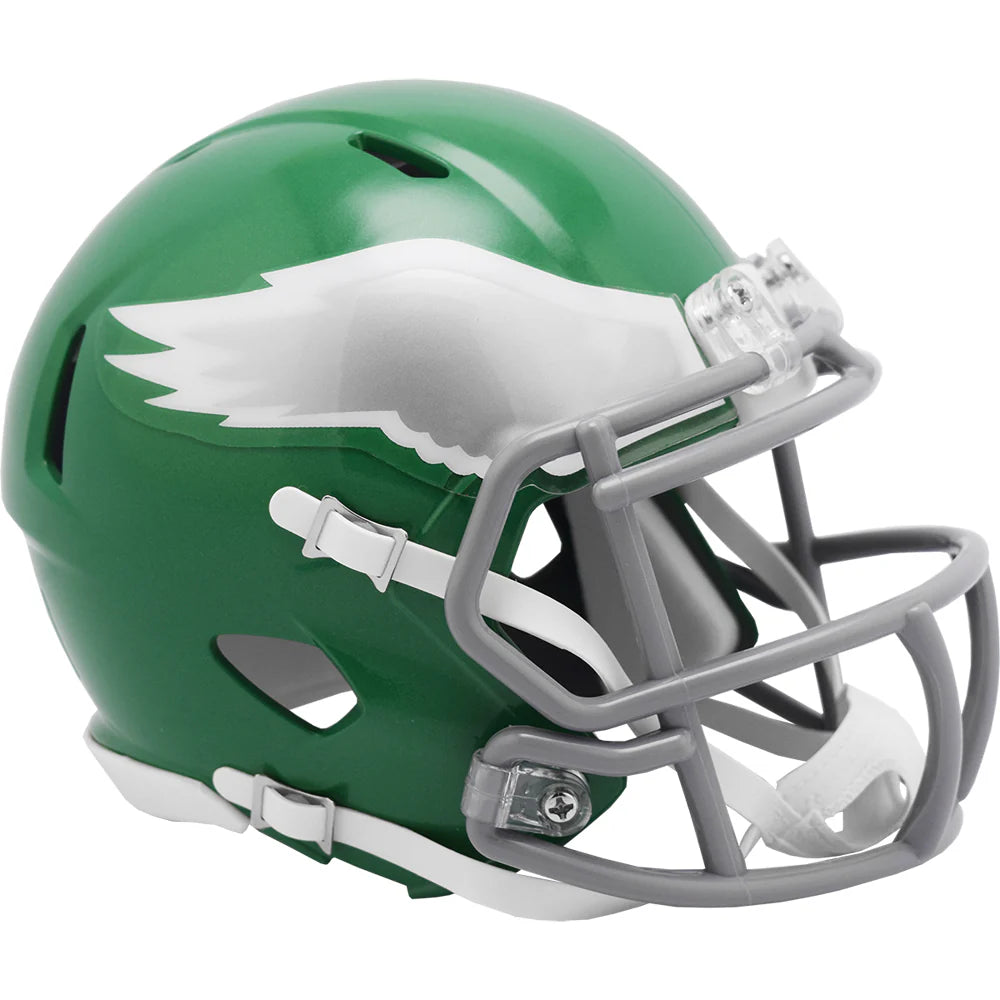 Philadelphia Eagles Kelly Green Alternate Speed Mini Helmet - Pro Jersey Sports