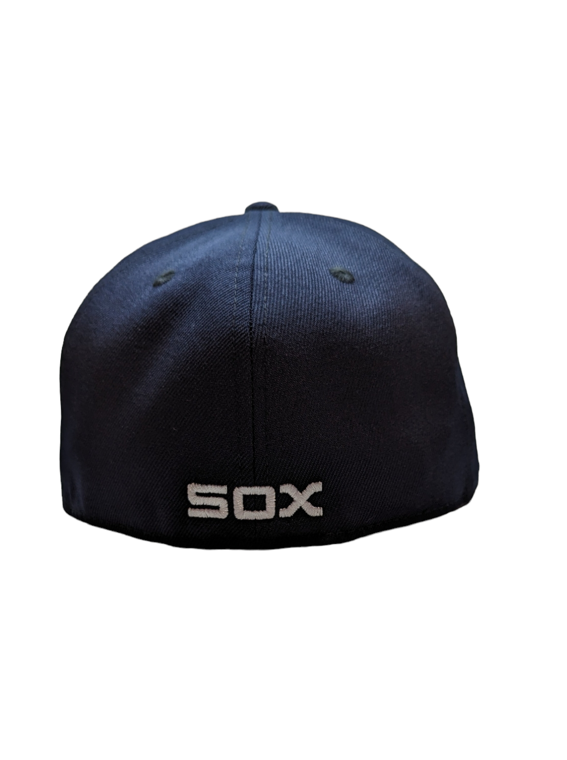 Chicago White Sox New Era Batterman White/Navy Cooperstown Collection 59FIFTY Fitted Hat