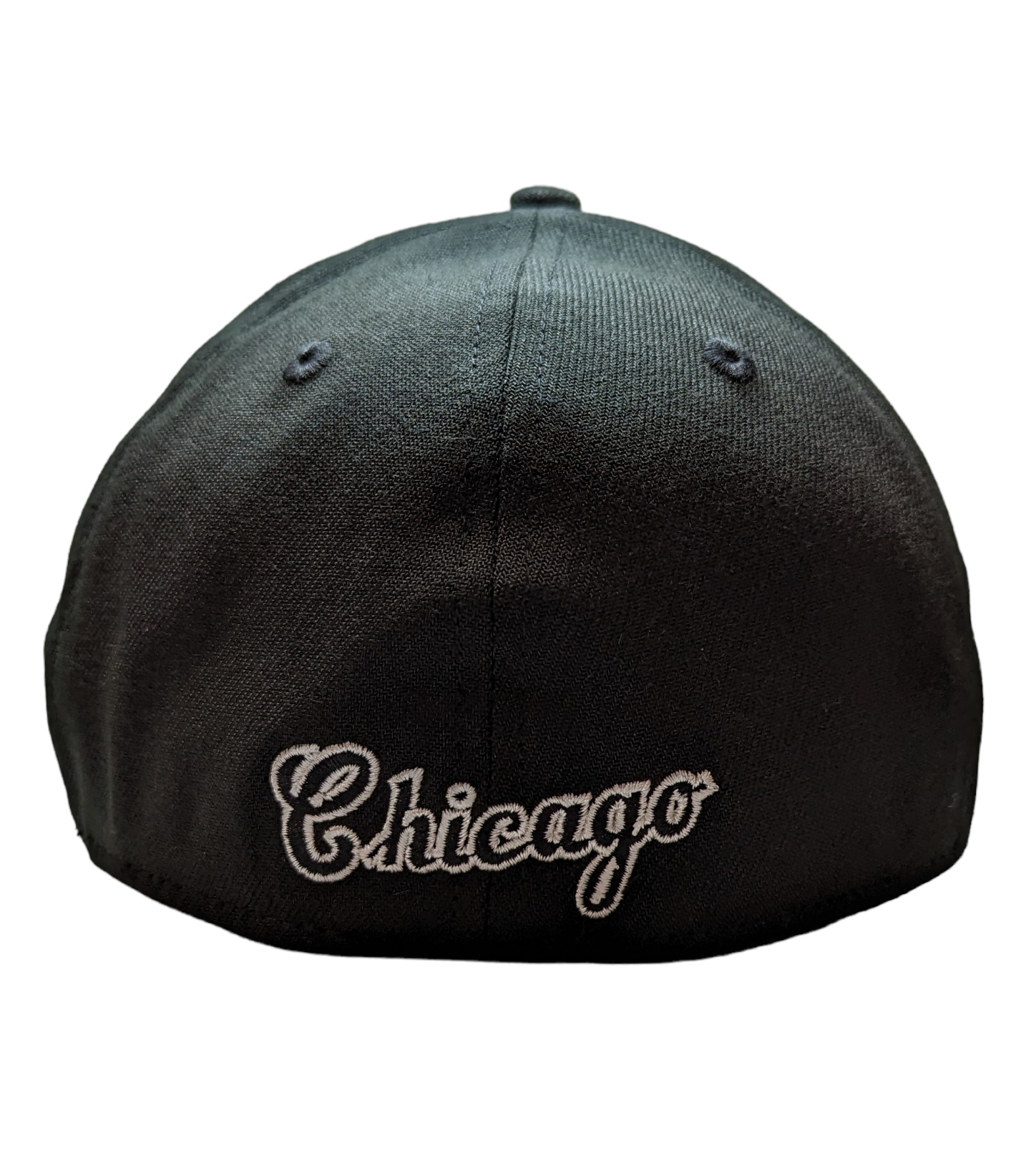 Chicago White Sox New Era Diamond Black 39THIRTY Flex Fit Cap