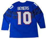 Mens USA Hockey Matty Beniers Nike Olympic Royal Replica Jersey - Pro Jersey Sports