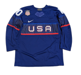 Mens USA Hockey Matty Beniers Nike Olympic Navy Replica Jersey - Pro Jersey Sports