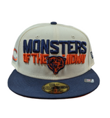 Chicago Bears 2 Tone Cream/Navy Monsters of the Midway New Era 59FIFTY Fitted Hat - Pro Jersey Sports