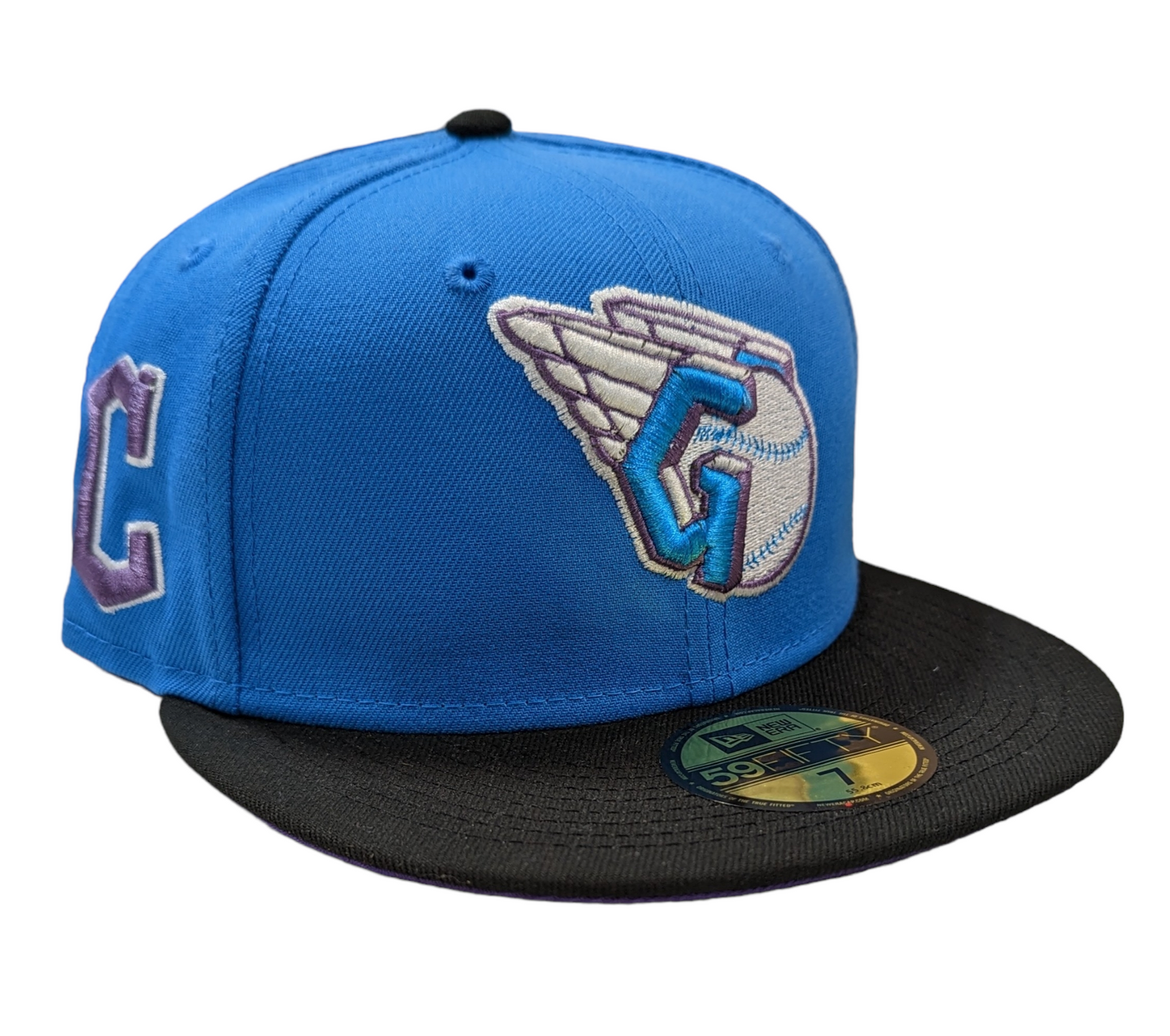 Cleveland Guardians Rock Pack NIN Pretty Hate Machine Inspired New Era 2 Tone 59FIFTY Fitted Hat