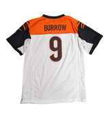 Youth Cincinnati Bengals Joe Burrow Nike Alternate White/Orange Game Jersey - Pro Jersey Sports