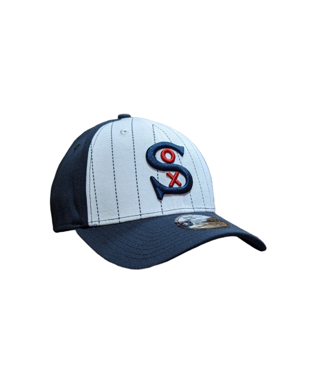 Chicago White Sox New Era 1930 Classic Navy/White Pinstripe 39THIRTY Flex Fit Hat