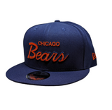 Mens Chicago Bears New Era Griswold Navy Super Bowl XX Side Patch 9FIFTY Snapback Hat - Pro Jersey Sports