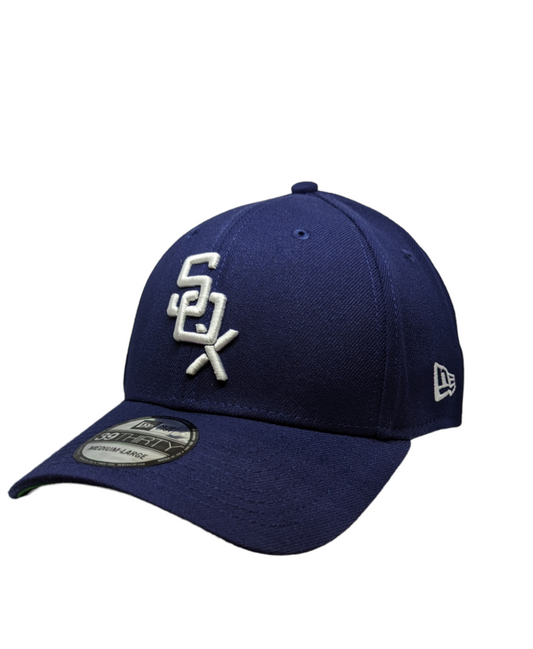 Chicago White Sox Classic 1964 Cooperstown Collection Navy 39THIRTY Flex Fit New Era Hat