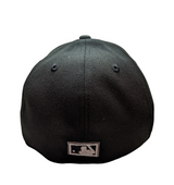 Chicago Cubs New Era Cooperstown Collection Black/Graphite 39THIRTY Flex Hat - Pro Jersey Sports