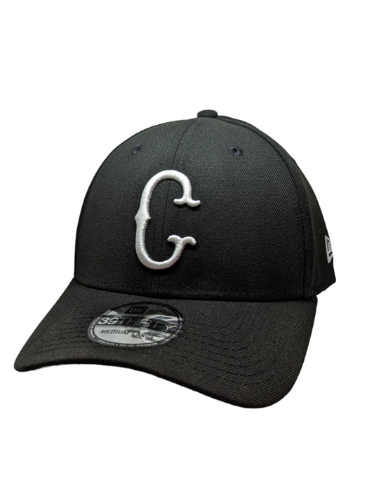 Chicago White Sox Classic 1950 Cooperstown Collection Black 39THIRTY Flex Fit New Era Hat