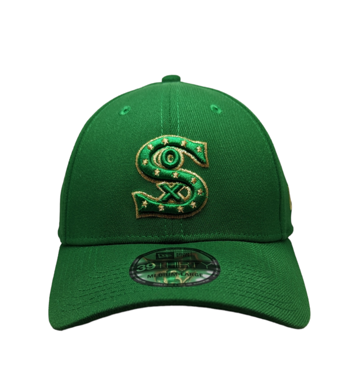 Chicago White Sox 1917 Halfway To St. Patrick's Day Kelly Green 39THIRTY Flex Fit New Era Hat