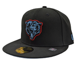 Chicago Bears Black/Sky Blue Super Bowl XX New Era 59FIFTY Fitted Hat - Pro Jersey Sports