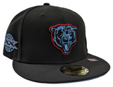 Chicago Bears Black/Sky Blue Super Bowl XX New Era 59FIFTY Fitted Hat - Pro Jersey Sports