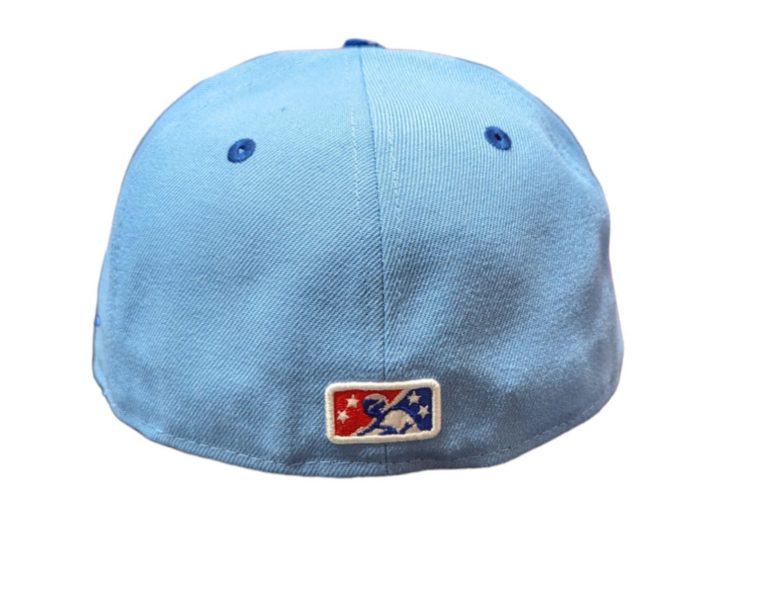 Tennessee Smokies MILB 2 Tone Sky Blue/Royal New Era 59FIFTY Fitted Hat