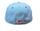Tennessee Smokies MILB 2 Tone Sky Blue/Royal New Era 59FIFTY Fitted Hat - Pro Jersey Sports