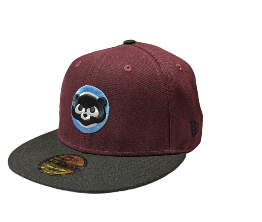Chicago Cubs Maroon/Black 1990 All Star Game New Era 59FIFTY Fitted Hat
