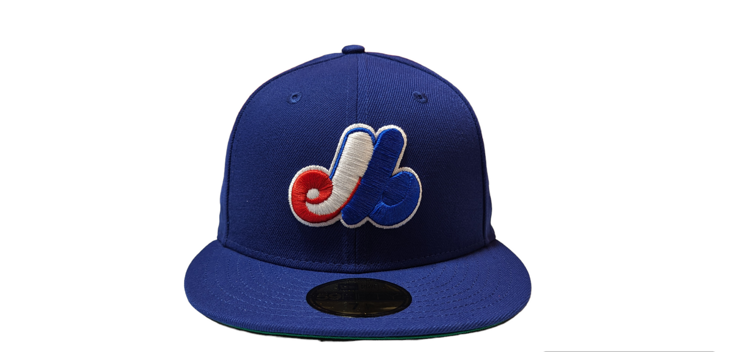 Montreal Expos Classic Royal Cooperstown 59FIFTY Fitted Hat