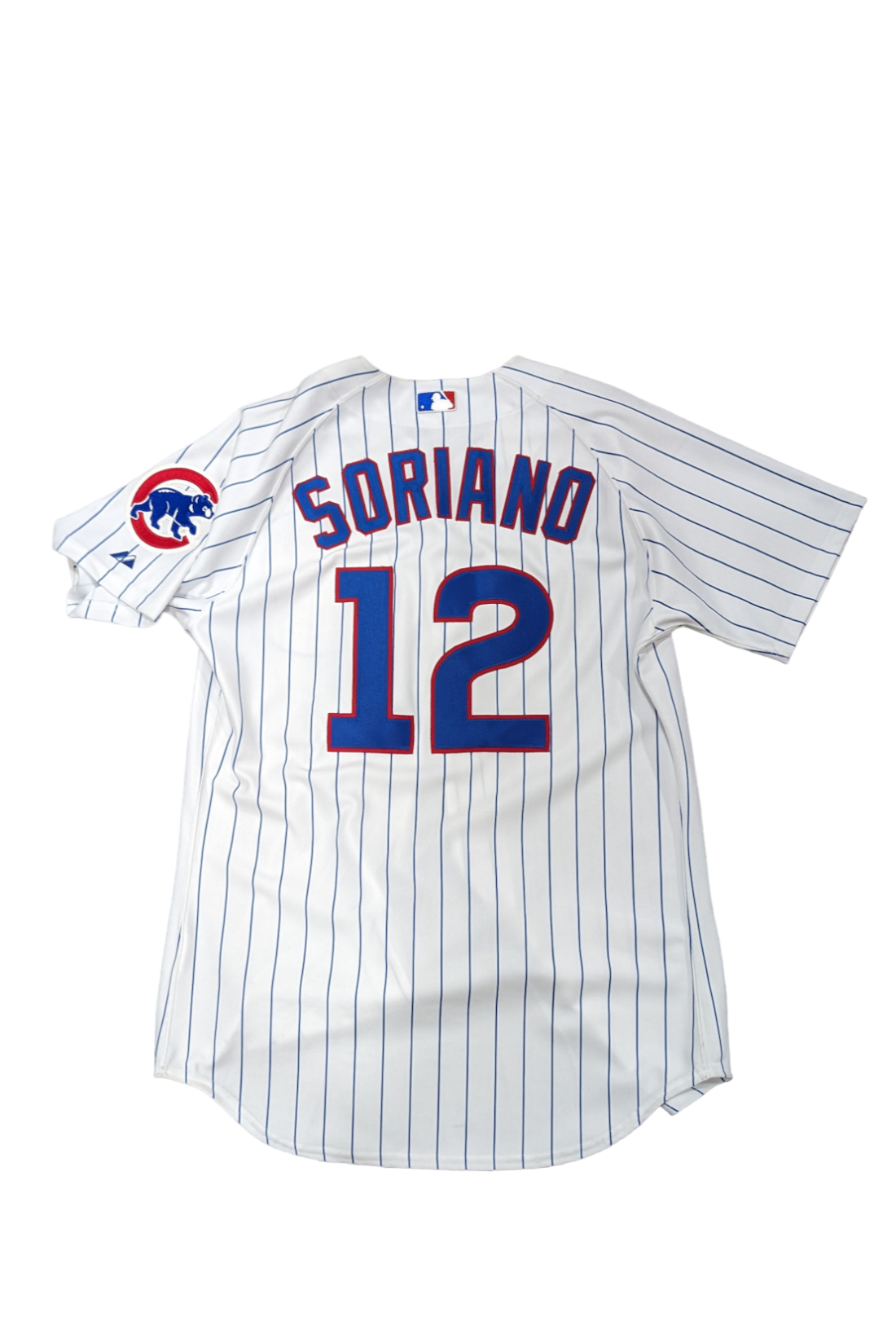 Mens Majestic Chicago Cubs Alfonso Soriano Home White Authentic Jersey