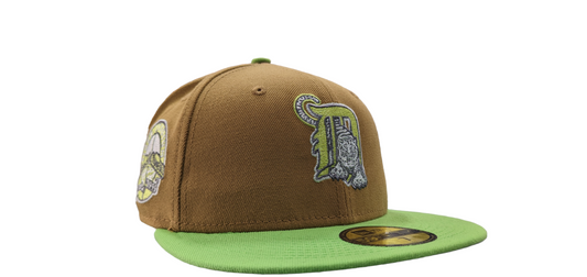 Detroit Tigers New Era 2 Tone Wheat/Lime Billion Dollar Babies 59FIFTY Fitted Hat