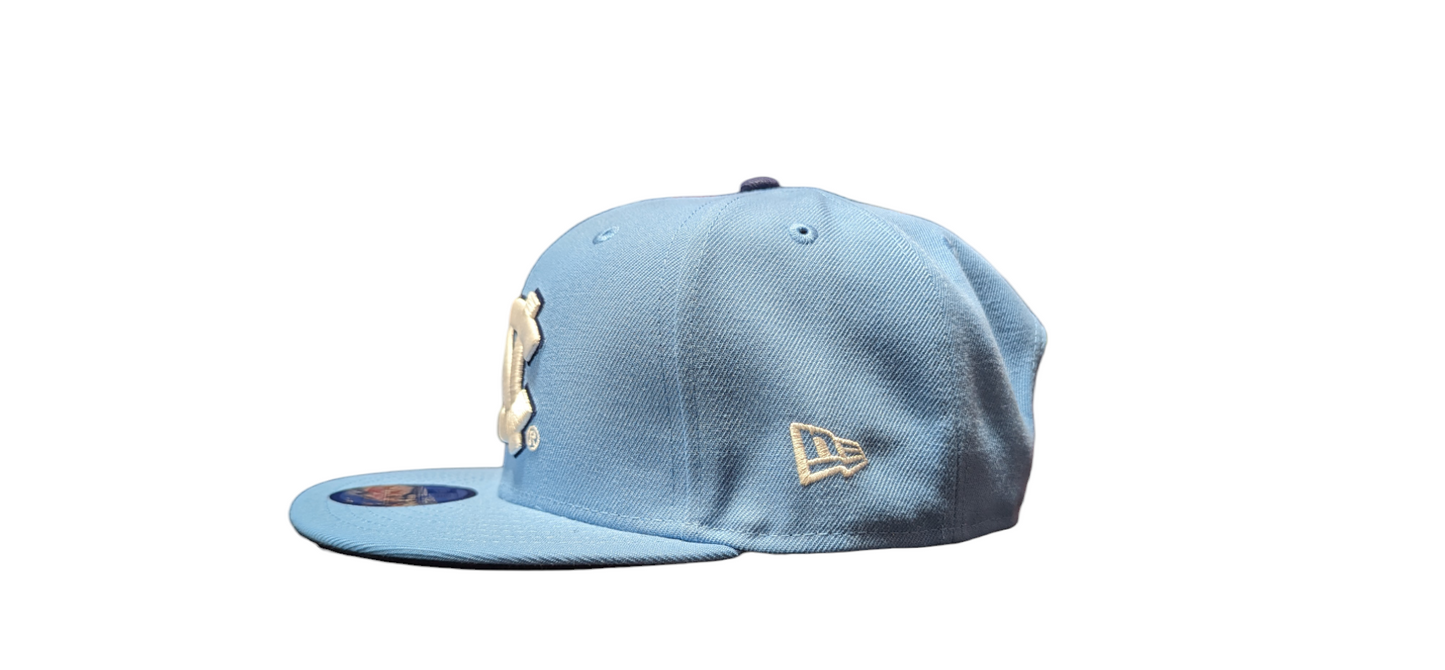 North Carolina Tar Heels NCAA 1982 First Shot Carolina Blue New Era 9FIFTY Snapback Adjustable Hat