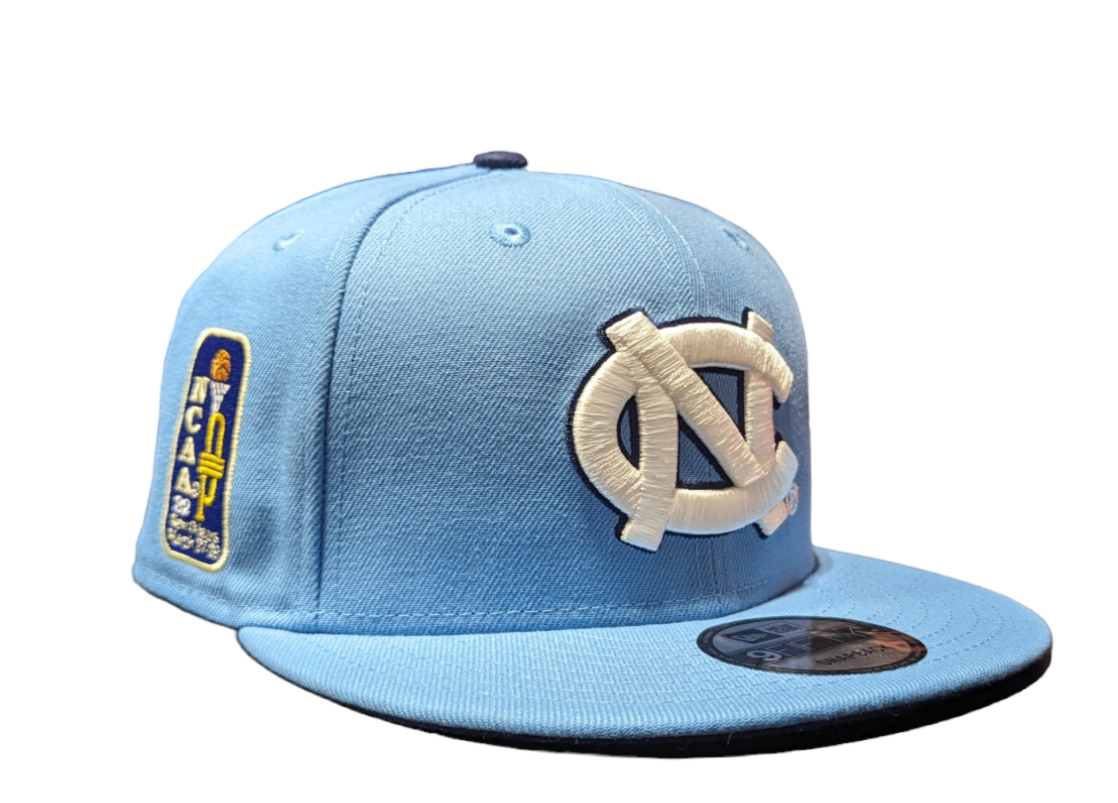 North Carolina Tar Heels NCAA 1982 First Shot Carolina Blue New Era 9FIFTY Snapback Adjustable Hat