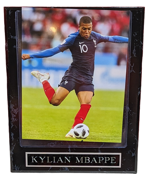 Kylian Mbappe Paris Saint-Germain Plaque - Pro Jersey Sports