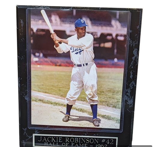 Jackie Robinson Los Angeles Dodgers Wall Plaque