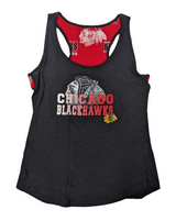 Women's Chicago Blackhawks Concept Sports Tank Top - Pro Jersey Sports