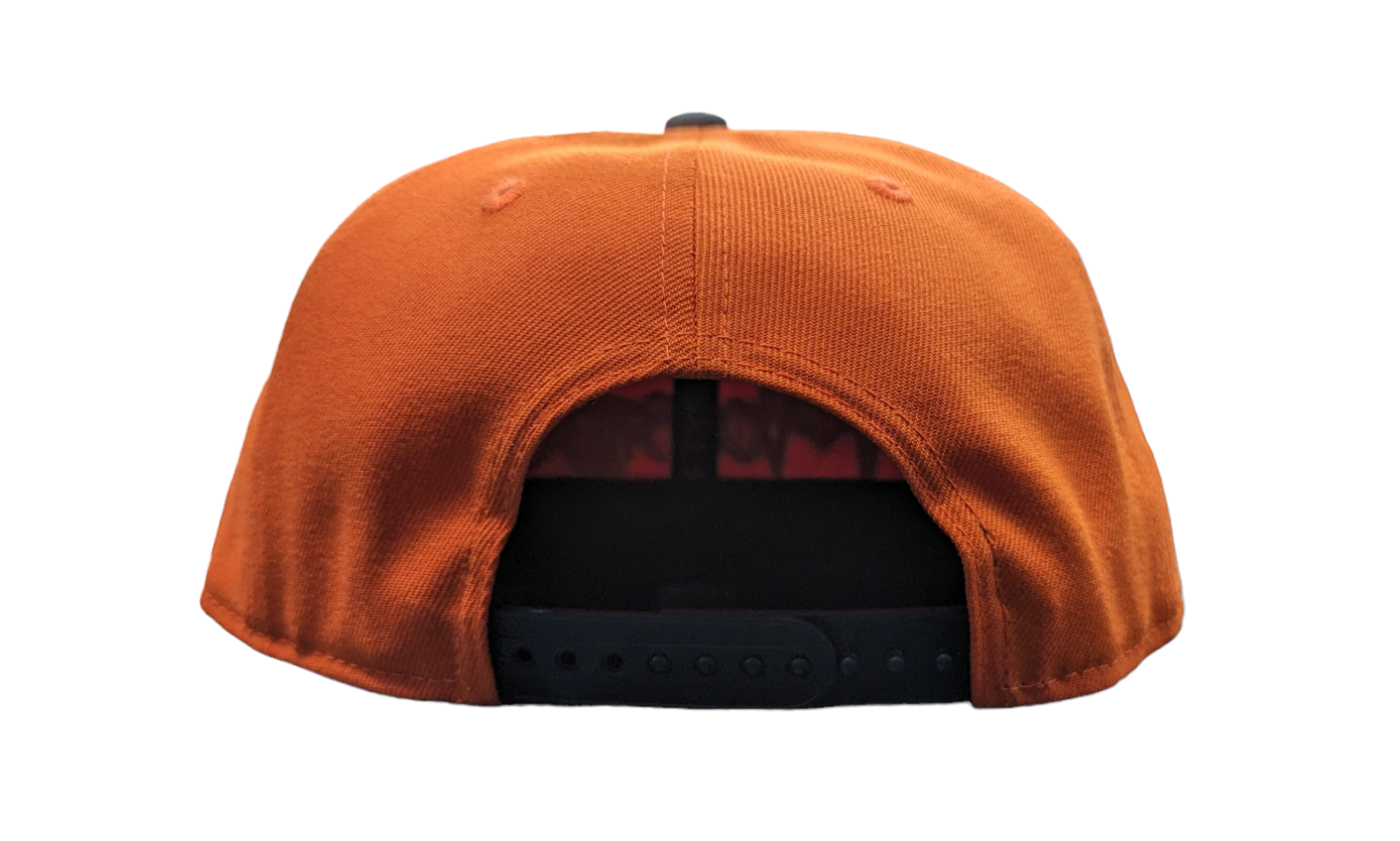 Chicago Bears New Era Gridiron Classics 2 Tone Orange/Navy Monsters 9FIFTY Adjustable Snapback Hat