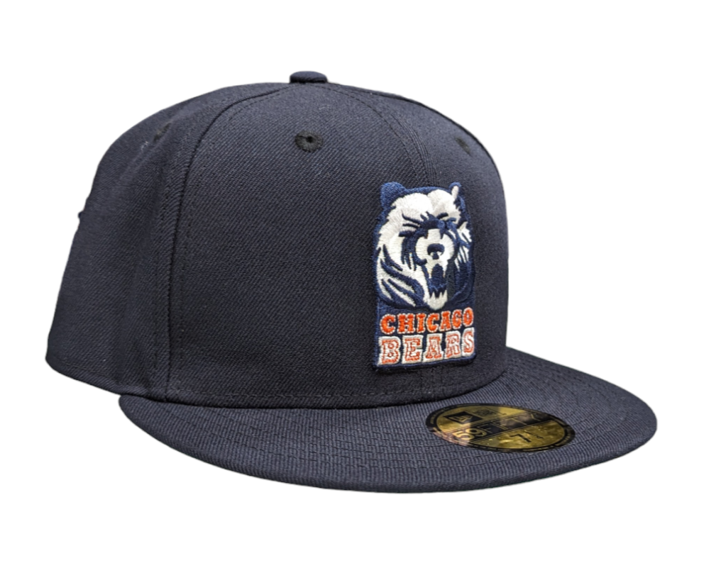 Chicago Bears New Era Gridiron Classics 1990 Navy 59FIFTY Fitted Hat