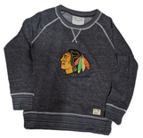 Women's Chicago Blackhawks Snow Fleece Crew Sweatshirt - Pro Jersey Sports
