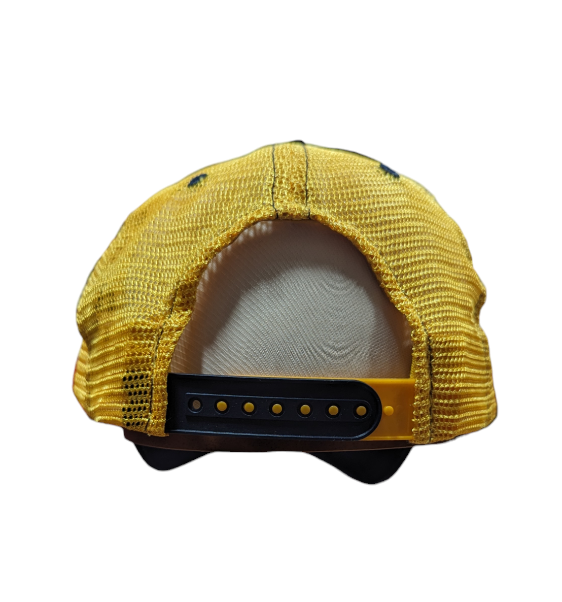 Men's Zephyr Michigan Wolverines Lager "Go Blue" Navy Trucker Slouch Adjustable Hat