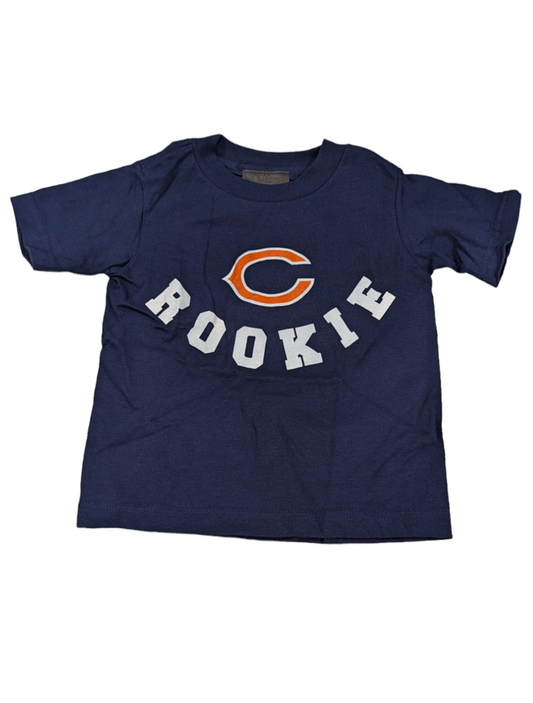 Toddler Chicago Bears Navy Rookie Shirt