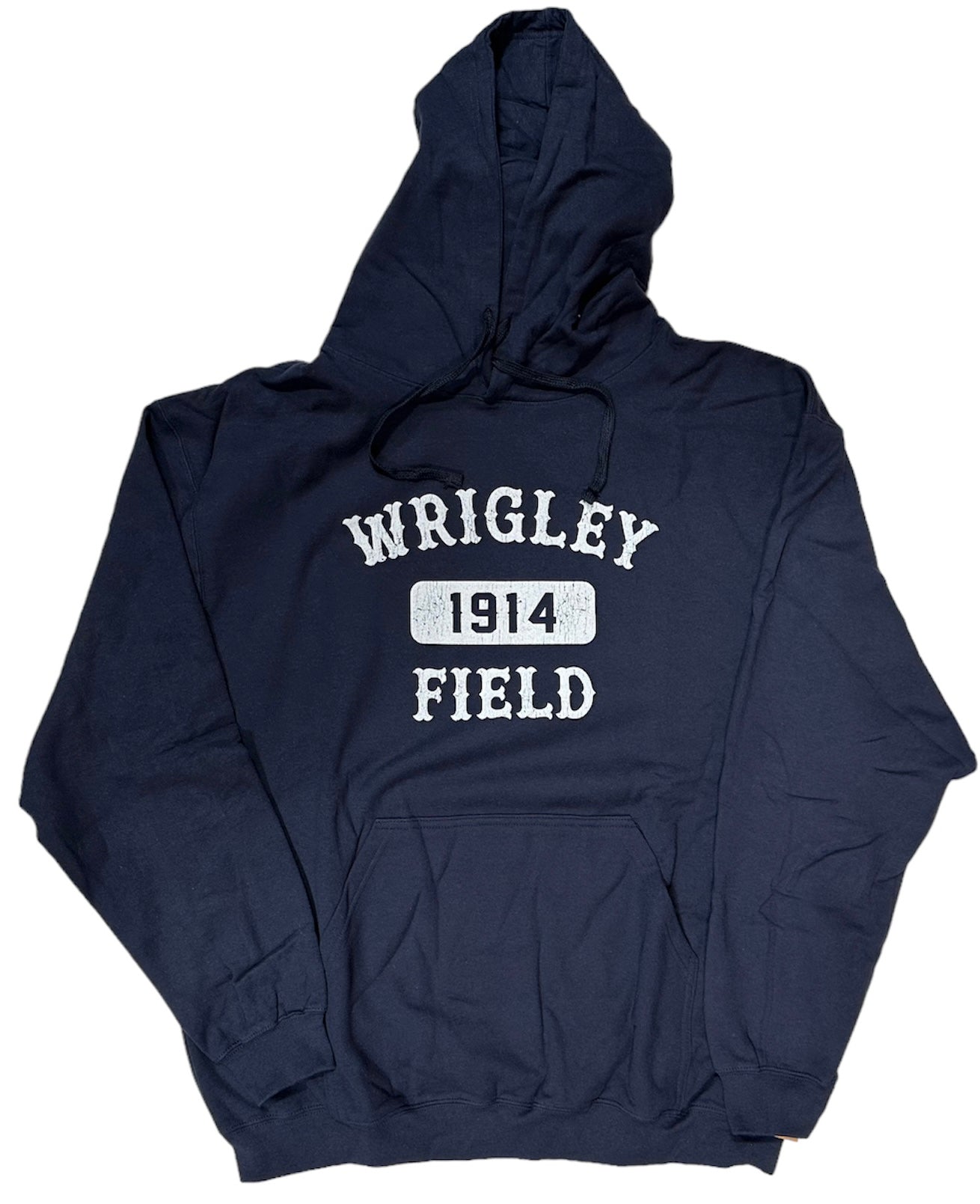Men's Wrigley Field Navy Arch And Box Hoodie