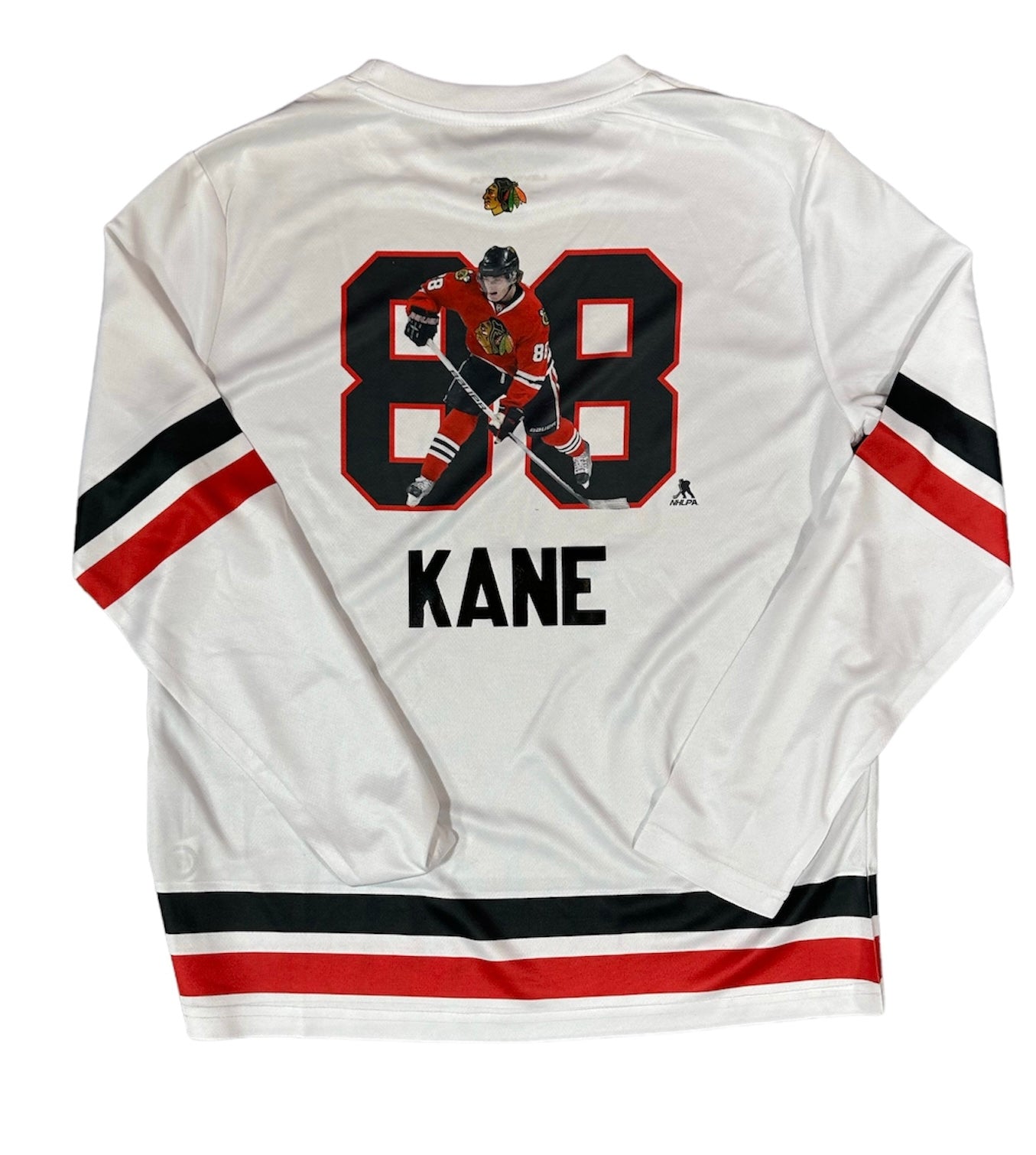 Chicago Blackhawks Youth Patrick Kane Long Sleeve Dri-Fit Jersey/Shirt