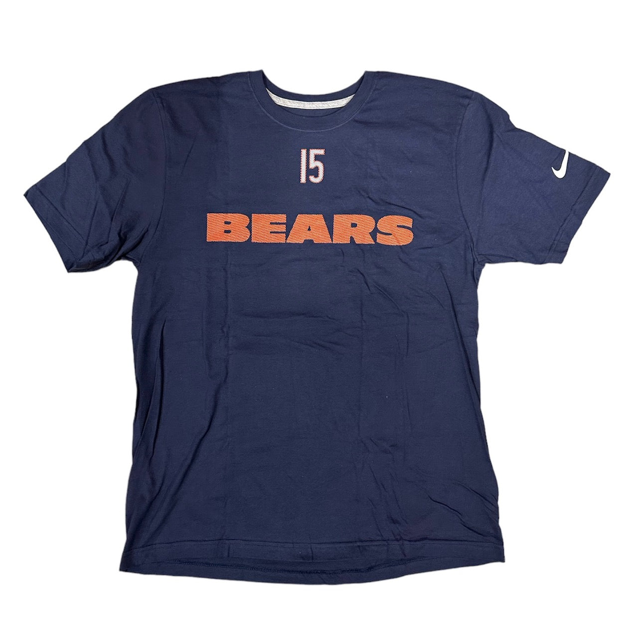 Men's Chicago Bears Brandon Marshall Nike Navy Player Pride Name & Number T-Shirt