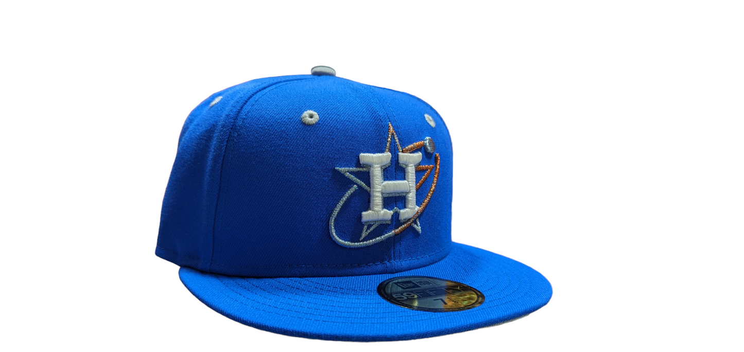 Houston Astros Blue Lift Off Space City 59FIFTY Fitted Hat