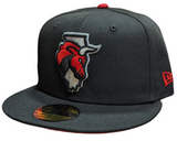 Windy City Bulls New Era Black Secondary 59FIFTY Fitted Hat - Pro Jersey Sports