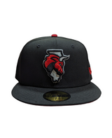 Windy City Bulls New Era Black Secondary 59FIFTY Fitted Hat - Pro Jersey Sports