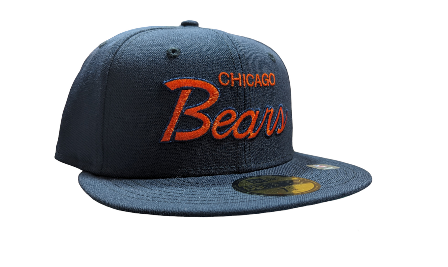 Chicago Bears Griswold Deep Navy New Era 59FIFTY Fitted Hat