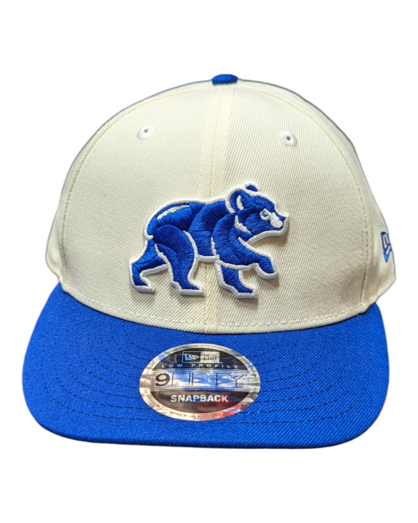 Chicago Cubs New Era Chrome/Royal Spring Training Bear Low Profile 9FIFTY Snapback Adjustable Hat