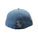 Chicago White Sox New Era Sky Blue Cooperstown Script 59FIFTY Fitted Hat - Pro Jersey Sports