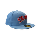 Chicago White Sox New Era Sky Blue Cooperstown Script 59FIFTY Fitted Hat - Pro Jersey Sports