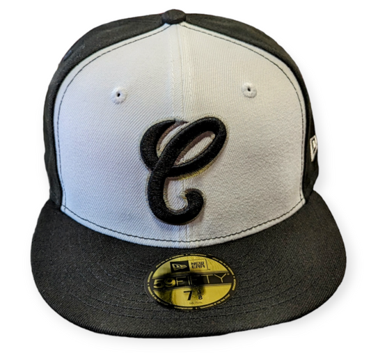 Chicago White Sox New Era 1987 Tuxedo 2 Tone White/Black 59FIFTY Fitted Hat - Pro Jersey Sports