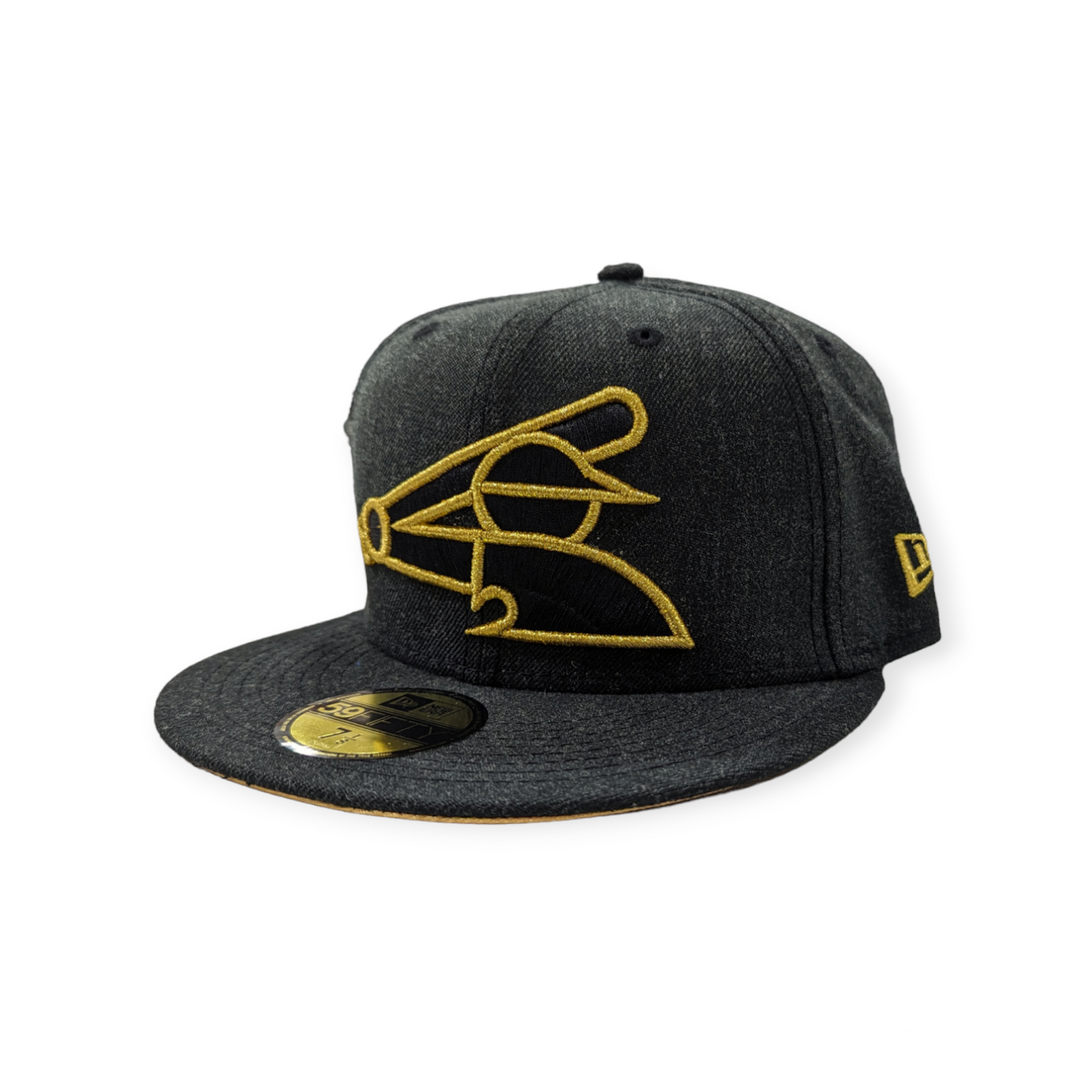 Chicago White Sox New Era Heather Black/Gold 59FIFTY Fitted Hat